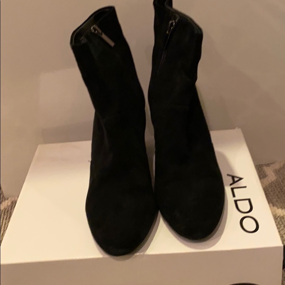 Aldo wedge bootie